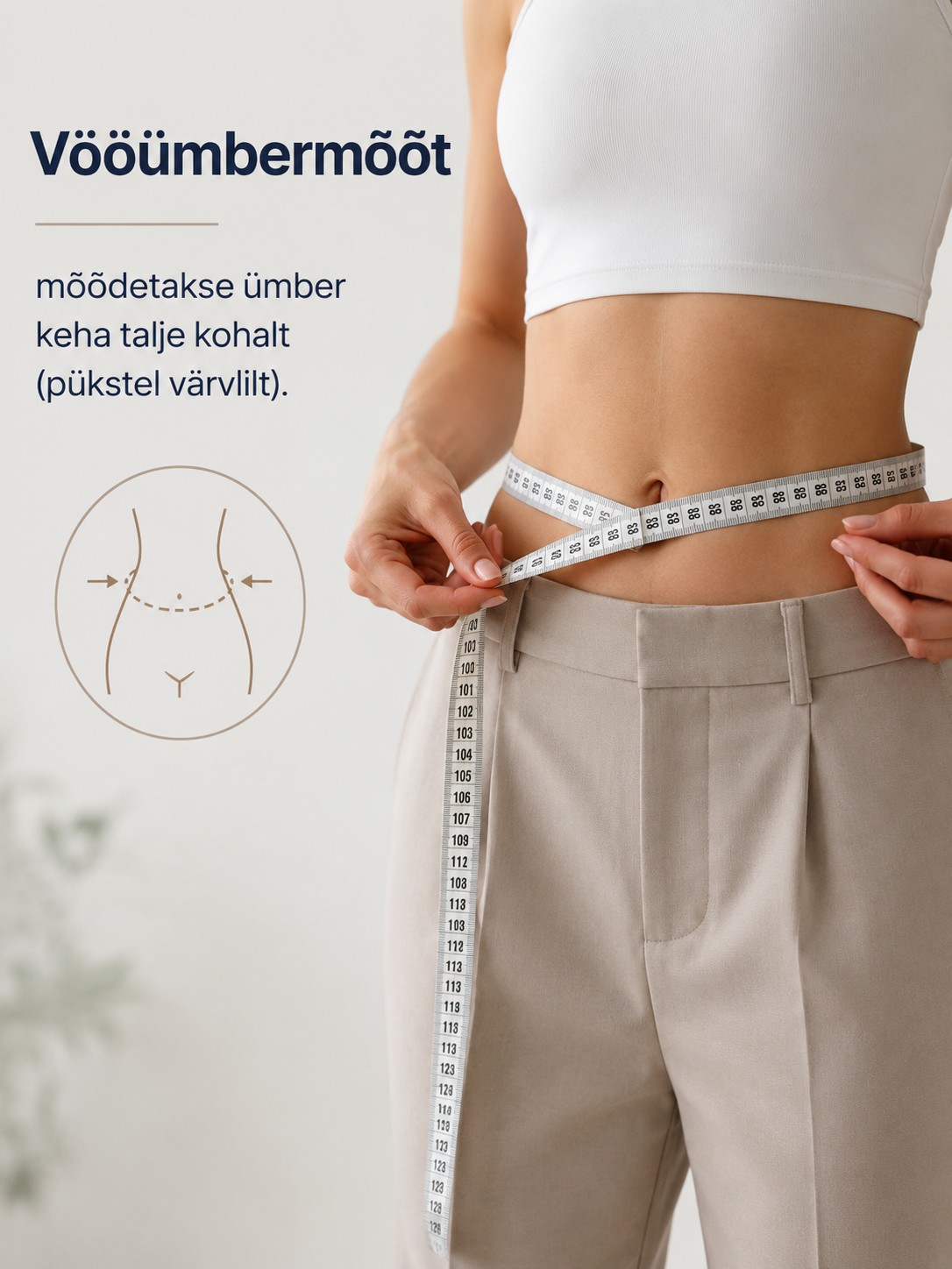 Kuidas mõõta vööümbermõõtu